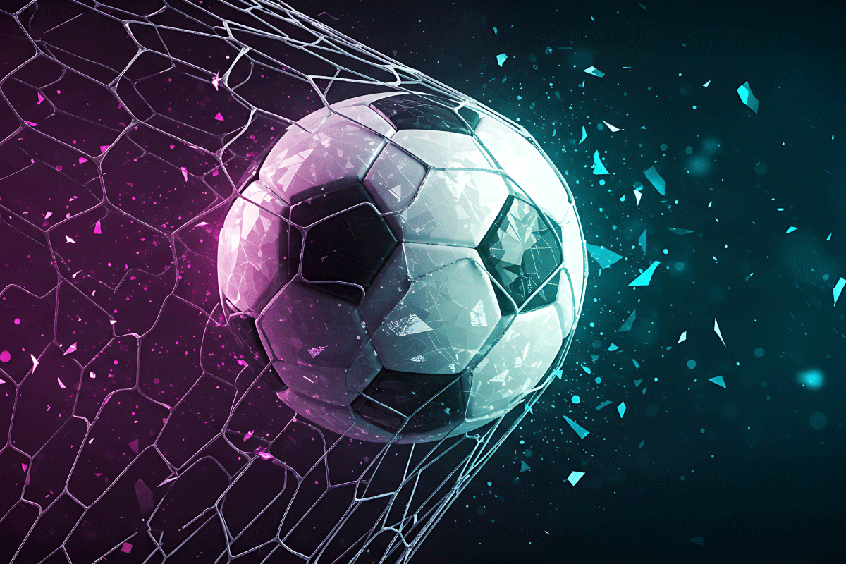 Dynamic-soccer-ball-flying-into-net